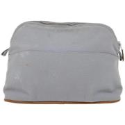 Pre-owned Canvas pouches Hermès Vintage , Blue , Dames