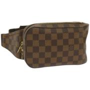 Pre-owned Canvas shoulder-bags Louis Vuitton Vintage , Brown , Dames