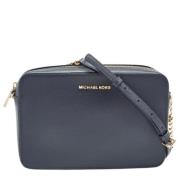 Pre-owned Leather shoulder-bags Michael Kors Pre-owned , Blue , Dames