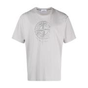 Casual V0064 TEE Shirt Stone Island , Gray , Heren