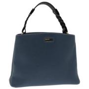 Pre-owned Leather handbags Bally Pre-owned , Blue , Dames