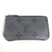 Pre-owned Fabric wallets Louis Vuitton Vintage , Black , Dames