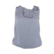 Bruine Tanktop Armani , Gray , Dames