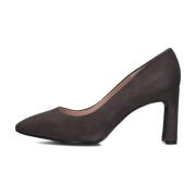 Donkergrijze Suède Pump Waba Unisa , Gray , Dames