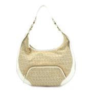 Pre-owned Canvas fendi-bags Fendi Vintage , Beige , Dames