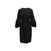 Pre-owned Wool dresses Carolina Herrera Pre-owned , Black , Dames