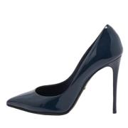 Pre-owned Leather heels Dolce & Gabbana Pre-owned , Blue , Dames