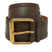 Pre-owned Leather belts Miu Miu Pre-owned , Brown , Dames