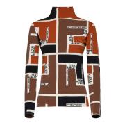 Stijlvolle Sweaters Collectie Fendi , Multicolor , Dames