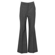 Pre-owned Wool bottoms Stella McCartney Pre-owned , Gray , Dames