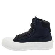 Pre-owned Denim sneakers Alexander McQueen Pre-owned , Blue , Dames