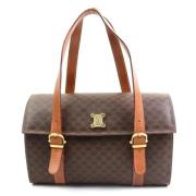 Pre-owned Leather celine-bags Celine Vintage , Brown , Dames