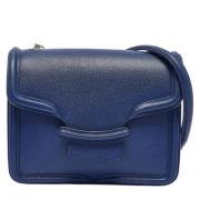 Pre-owned Leather shoulder-bags Alexander McQueen Pre-owned , Blue , D...