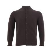 Elegante Bruine Wol Vest Mannen Kangra , Brown , Heren