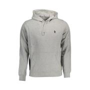 Grijs sweatshirt met geborduurd logo U.s. Polo Assn. , Gray , Heren