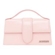 Le Grand Bambino Tas - Roze Leren Schoudertas Jacquemus , Pink , Dames