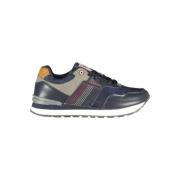 Blauwe Sportschoenen met Logo-Accent Carrera , Multicolor , Heren