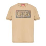 T-shirt T-Adjust-Q1 Diesel , Beige , Heren