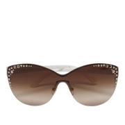 Pre-owned Acetate sunglasses Versace Pre-owned , Brown , Dames