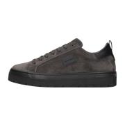 Grijze Suède Lage Sneakers Antony Morato , Gray , Heren