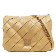 Pre-owned Leather shoulder-bags Loewe Pre-owned , Beige , Dames