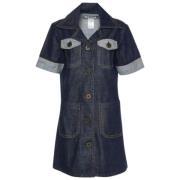 Pre-owned Denim dresses Chloé Pre-owned , Blue , Dames