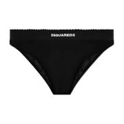 Logo briefs Dsquared2 , Black , Dames