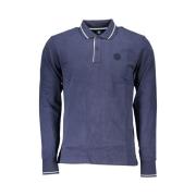 Blauw Polo met Contrasterende Details North Sails , Blue , Heren