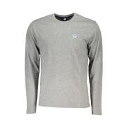 Grijze Katoenen Longsleeve T-shirt North Sails , Gray , Heren