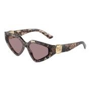 Stijlvolle Zonnebril Dg4469 34387N Dolce & Gabbana , Brown , Dames