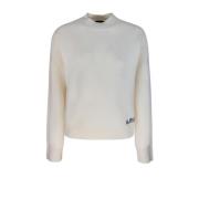 Zachte Wol Trui Vierkante Snit A.p.c. , Beige , Dames