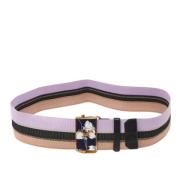 Pre-owned Leather belts Prada Vintage , Multicolor , Dames