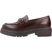 Stijlvolle Loafers voor Mannen Nerogiardini , Brown , Dames