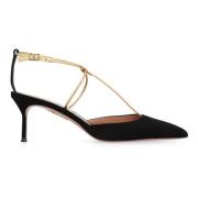 Puntige Neus Slingback Pumps Aquazzura , Black , Dames