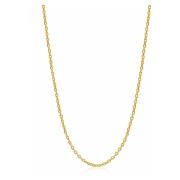 Mens Gold Cable Chain Nialaya , Yellow , Heren