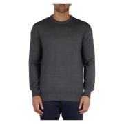 Wollen Crewneck Trui Paul & Shark , Gray , Heren