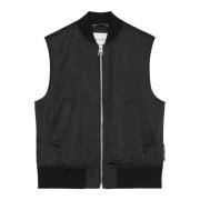 Reguliere blouson-stijl vest Marc O'Polo , Black , Dames