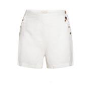 Short Shorts Busnel , White , Dames