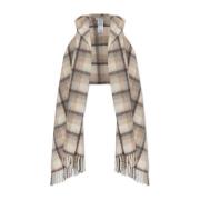 Poncho met capuchon Woolrich , Beige , Dames