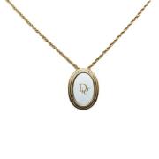 Pre-owned Yellow Gold necklaces Dior Vintage , Yellow , Dames