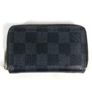 Pre-owned Fabric wallets Louis Vuitton Vintage , Black , Dames