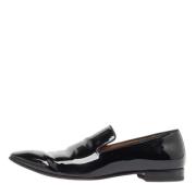 Pre-owned Leather flats Christian Louboutin Pre-owned , Black , Heren