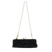 Pre-owned Leather clutches Coach Pre-owned , Black , Dames