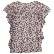 Pre-owned Cotton tops Isabel Marant Pre-owned , Multicolor , Dames