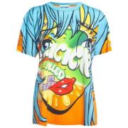 Pre-owned Cotton tops Moschino Pre-Owned , Multicolor , Dames