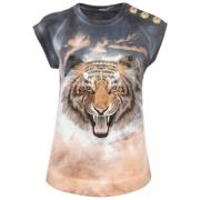 Pre-owned Cotton tops Balmain Pre-owned , Multicolor , Dames