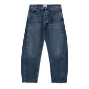 Regular Fit Denim Jeans Agolde , Blue , Heren