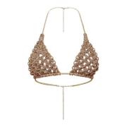 Handgemaakte Diamond Bra Hibourama , Brown , Dames