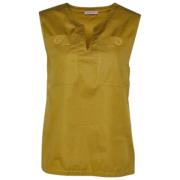 Pre-owned Cotton tops Bottega Veneta Vintage , Green , Dames