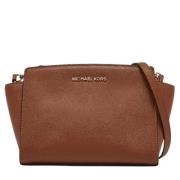 Pre-owned Leather crossbody-bags Michael Kors Pre-owned , Brown , Dame...